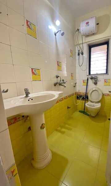 Bathroom in 3 BHK Apartment at Magnolia Enclave, Powai – for Rent