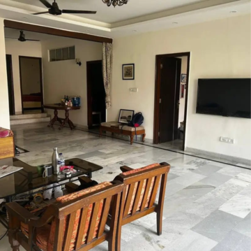 Living Room in 2 BHK Builder Floor at Saket – for Rent