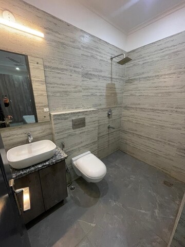 Bathroom in 1 BHK Builder Floor at Sector 42 – for Rent