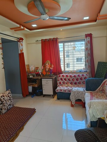 Living Room in 2 BHK Apartment at Ganga Arcadia, Kharadi – for Rent