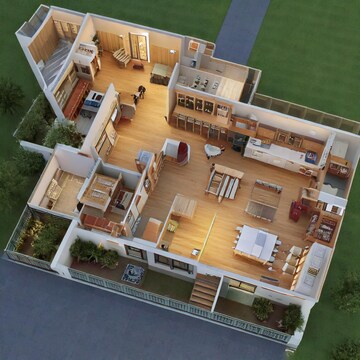 Floor Plan in 2 BHK Apartment at Godrej Air, Whitefield – for Sale