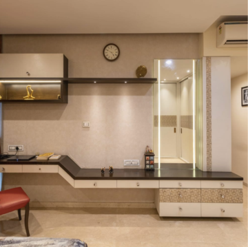 Living Room in 3 BHK Apartment at One Hiranandani Park Barrington, Thane West – for Sale