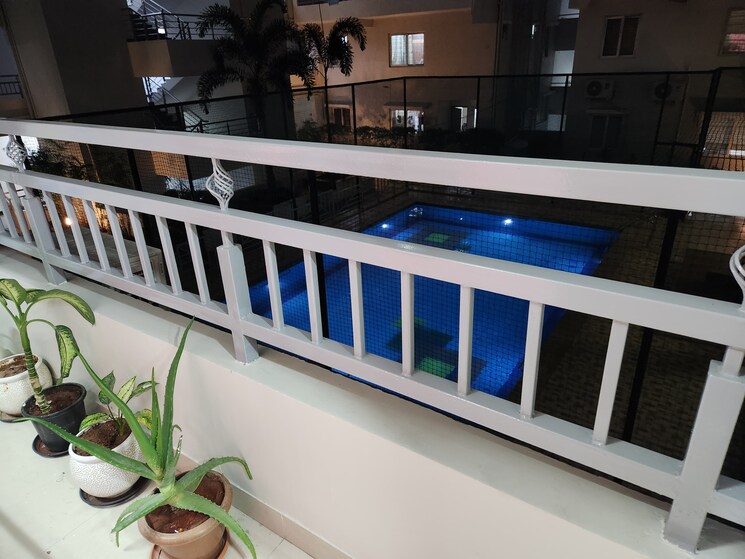 Balcony, active-hill-top 2 Bedroom 1294 Sq.Ft. Apartment In Gachibowli Hyderabad 8207125