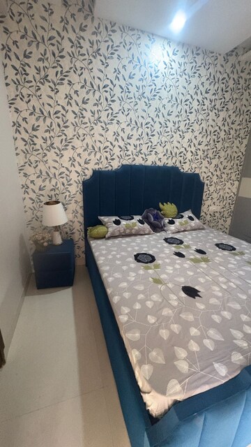 Bedroom in 2 BHK Apartment at Lake View Complex, Dhakoli Village – for Rent