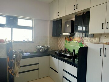 Kitchen in 1.5 BHK Apartment at Dhanori – for Rent