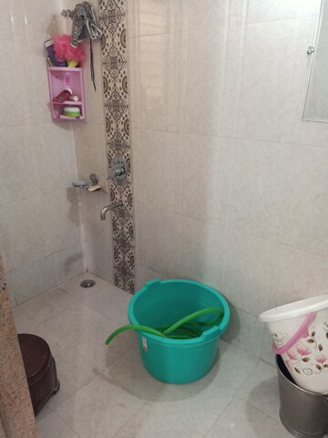 Bathroom in 1.5 BHK Apartment at Dhanori – for Rent