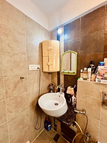 Bathroom in 2 BHK Apartment at Dhanori – for Rent