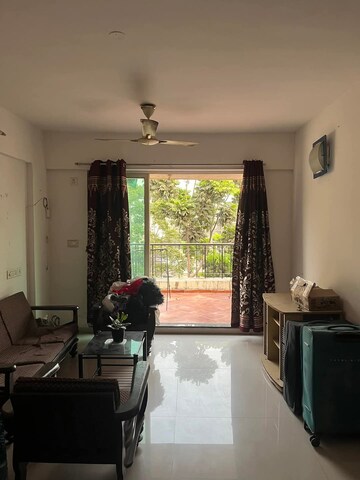 Living Room in 2 BHK Apartment at Dhanori – for Rent
