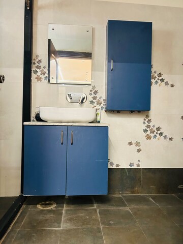 Bathroom in 3 BHK Apartment at Rajapushpa Provincia, Narsingi – for Rent