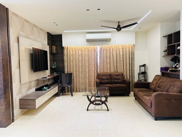 Living Room in 3 BHK Apartment at Rajapushpa Provincia, Narsingi – for Rent
