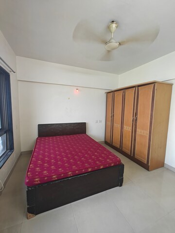 Bedroom in 2 BHK Apartment at Meridian Apartment, Nerul Sector 6 – for Rent