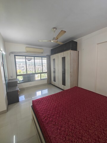 Bedroom in 2 BHK Apartment at Meridian Apartment, Nerul Sector 6 – for Rent