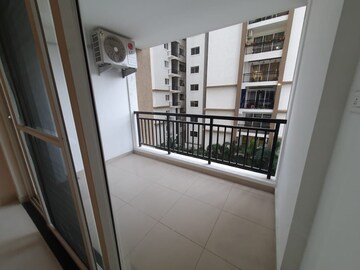 Balcony in 3 BHK Apartment at Rajapushpa Provincia, Narsingi – for Rent