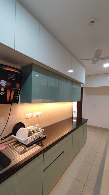Kitchen in 3 BHK Apartment at Rajapushpa Provincia, Narsingi – for Rent