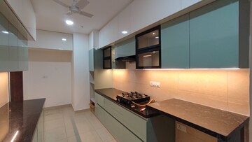 Kitchen in 3 BHK Apartment at Rajapushpa Provincia, Narsingi – for Rent