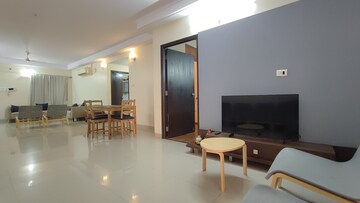 Living Room in 3 BHK Apartment at Rajapushpa Provincia, Narsingi – for Rent