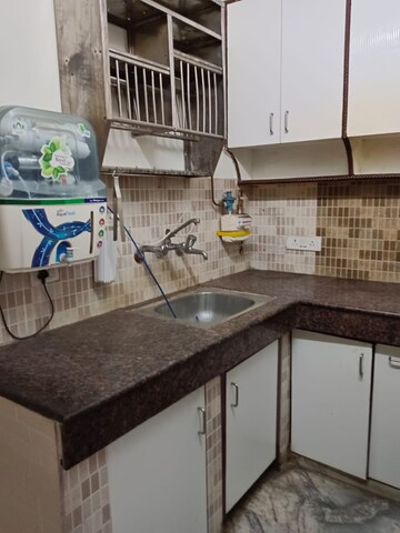 Kitchen in 2 BHK Builder Floor at Lajpat Nagar 4 – for Rent