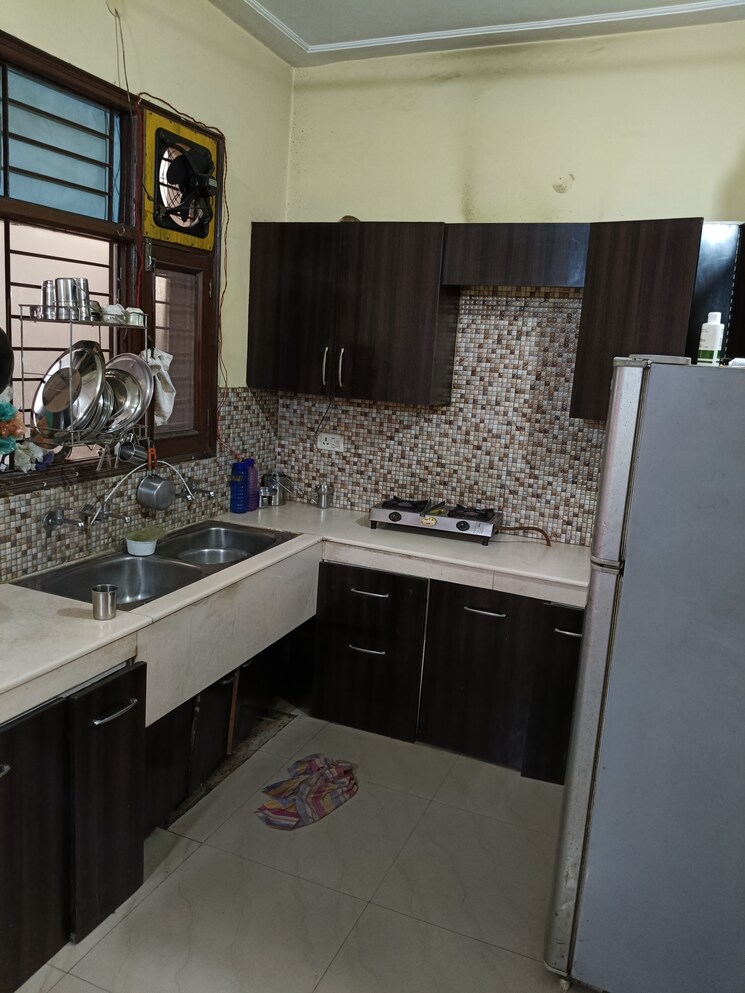 Kitchen, kishanpura 2 Bedroom 900 Sq.Ft. Builder Floor In Kishanpura Zirakpur 8207356