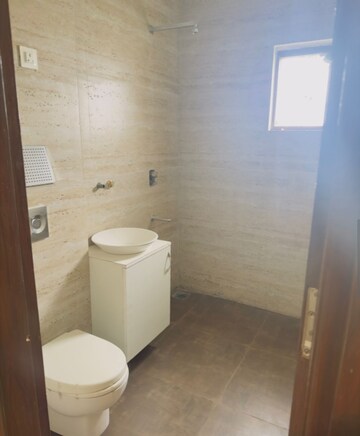 Bathroom in 3 BHK Builder Floor at Dhakoli Village – for Sale