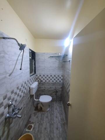 Bathroom in 2 BHK Apartment at Happy Nest 9 Ramnagar, Bavdhan – for Rent