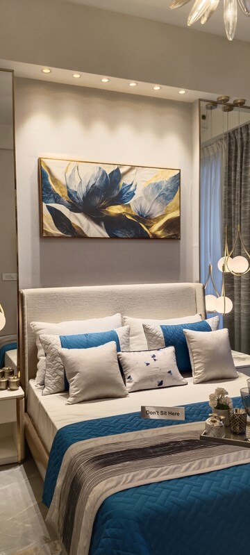 Master Bedroom in 3 BHK Builder Floor at M3M Antalya Hills, Sector 79 – for Sale