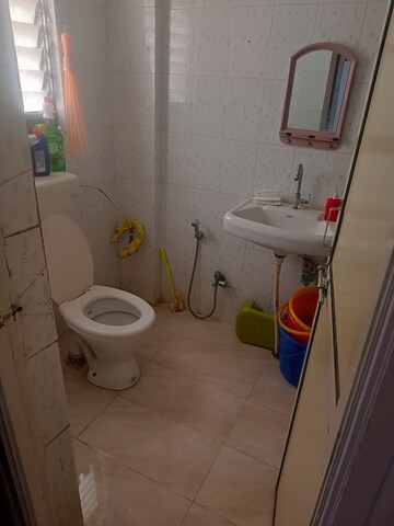 Bathroom in 2 BHK Apartment at Raj Vimal Terraces, Bavdhan – for Rent