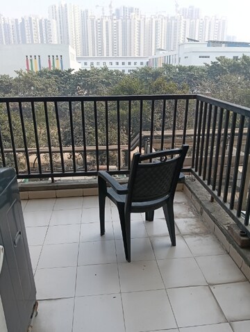 Balcony in 2 BHK Apartment at La Residentia, Tech Zone 4 Greater Noida – for Rent