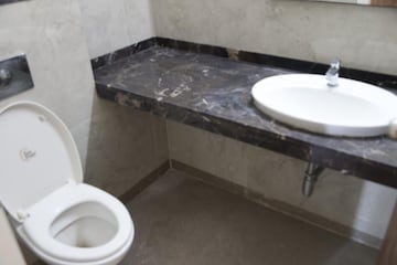 Bathroom in 3 BHK Apartment at LnT Crescent Bay T5, Parel – for Rent