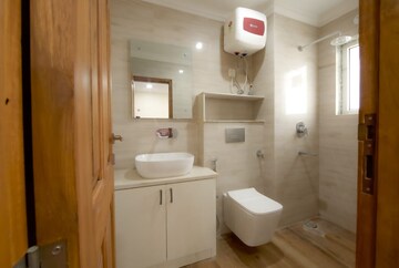 Bathroom in 3 BHK Builder Floor at Sector 42 – for Rent