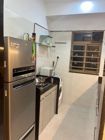 Kitchen in 1 BHK Apartment at Sheth Vasant Oasis, Andheri East – for Rent