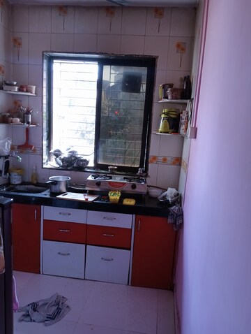 Kitchen in 1 BHK Apartment at Bhakti CHS Kalwa, Kalwa – for Sale