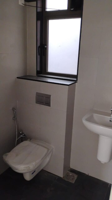 Bathroom in 2 BHK Apartment at Rustomjee Erika, Bandra East – for Rent