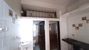 Bathroom in 1 BHK Apartment at Mayuresh CHS Virar East, Virar East – for Rent