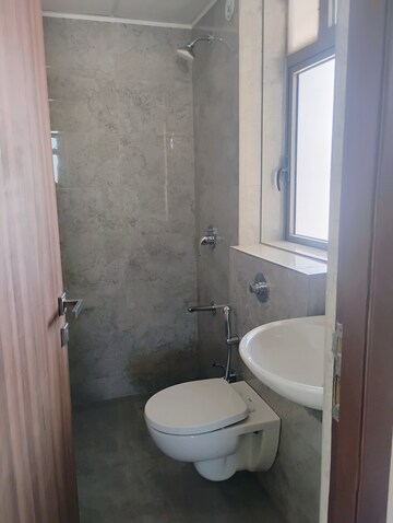 Bathroom in 2 BHK Apartment at Sheth Irene, Malad West – for Rent