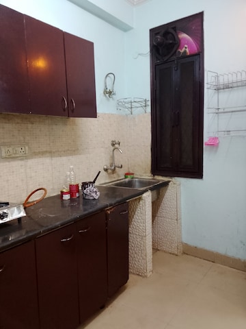 Kitchen in 2 BHK Builder Floor at Saket – for Rent