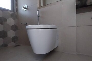 Bathroom in 2 BHK Apartment at Kalpataru The Sunrise, Kolshet Road – for Rent