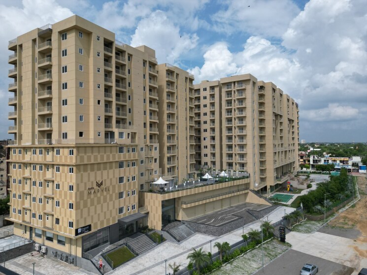 Exterior View, noida greater noida expressway Studio 531 Sq.Ft. Apartment In Noida Greater Noida Expressway Noida 8207847