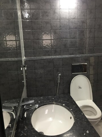 Bathroom in 3 BHK Apartment at Aparna Cyber Life, Nallagandla – for Rent