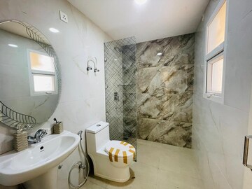 Bathroom in 3 BHK Apartment at Omaxe The Resort, South Mullanpur – for Sale