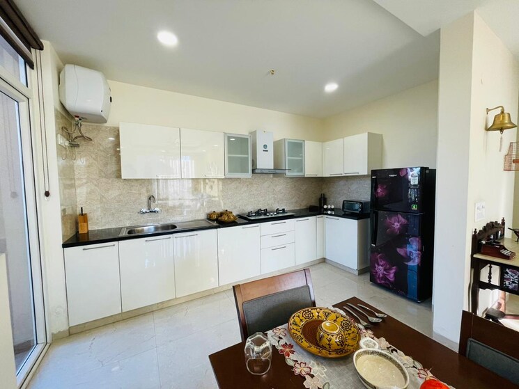 Kitchen, omaxe-the-resort 3 Bedroom 1516 Sq.Ft. Apartment In South Mullanpur Chandigarh 8207907