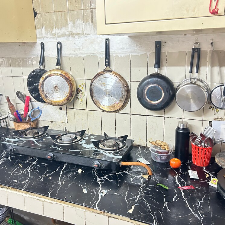 Kitchen, sector 26 1 RK 700 Sq.Ft. Builder Floor In Sector 26 Noida 8207948