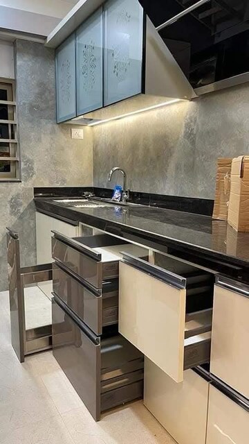 Kitchen in 2 BHK Apartment at Siddhi CHS Vasai, Vasai East – for Sale