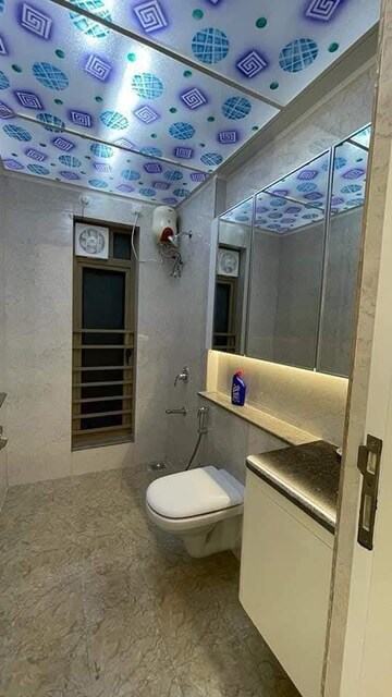 Bathroom in 2 BHK Apartment at Siddhi CHS Vasai, Vasai East – for Sale
