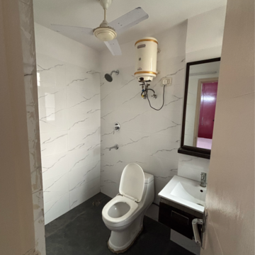 Bathroom in 4 BHK Apartment at Tulip Violet, Palda Dhaani – for Rent