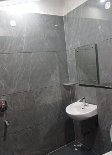 Bathroom in 3 BHK Builder Floor at Dhakoli Village – for Sale