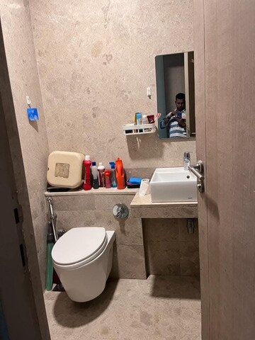 Bathroom in 2 BHK Apartment at Malhar CHS Vasant Nagari, Vasant Nagari – for Sale