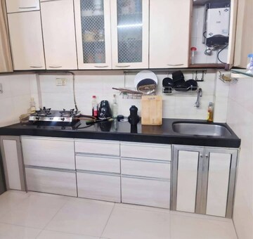 Kitchen in 2 BHK Apartment at Suvidha Regal Heights, Vasai East – for Sale