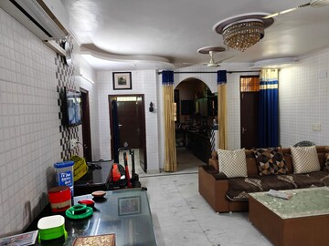 Living Room in 3 BHK Builder Floor at Sainik Colony – for Sale