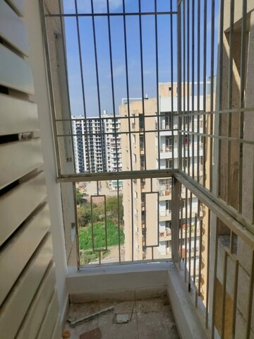 Balcony in 2 BHK Apartment at Proview Officer City 2, Raj Nagar Extension – for Rent