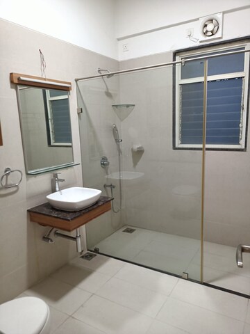 Staircase in 5 BHK Apartment at Aundh – for Sale